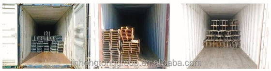HW HM HN HT Acero estructural de acero laminado en caliente H viga de acero para la facturación de material de estructura pesada basada en el peso real