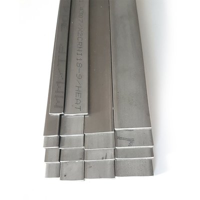 405 409L 410L 430 436L 444 Barras planas de acero inoxidable para materiales de construcción Ancho 10mm-500mm Finalización de superficie Brillante