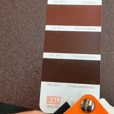 10-35 Micrones Pintura de las bobinas de acero galvanizado prepintadas para una construcción flexible y duradera