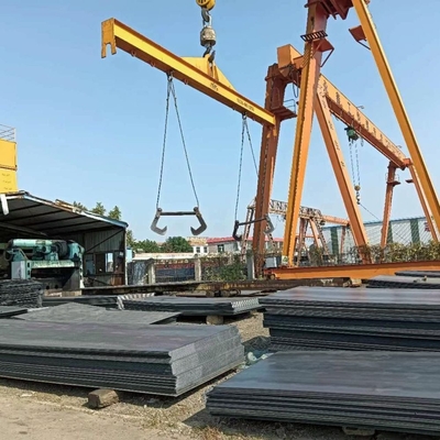 2.0-8mm Placa de acero al carbono a cuadros Procesada por la técnica de laminado en caliente basada en laminado en frío con servicio de corte proporcionado