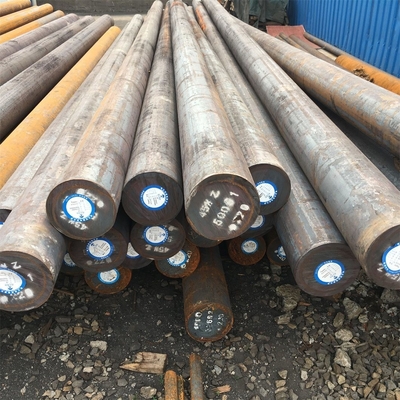 Procesamiento ASTM 4140 A36 Q235/Q345/SS400 Barras redondas de acero al carbono suave con superficie pulida y encurtida HL con cepillo negro
