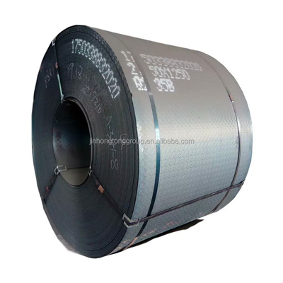 Color natural grueso Q235 rodillo caliente de carbono diamante patrón de acero de hoja cuadrada resistente al desgaste placa de acero no resbaladiza placas de acero bobina