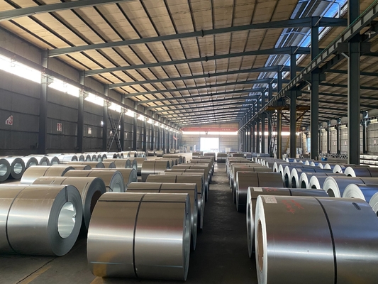 Contenido de aluminio 55% Galvalume bobina de acero para la industria de electrodomésticos ASTM AISI JIS DIN GB estándar 0,12-3,0 mm de espesor