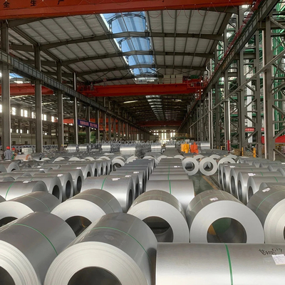 Certificado SNI Hoja de acero recubierta con aleación de zinc Z120 AZ120 AZ70 Z60 bobina de acero Galvalume con y sin aceite