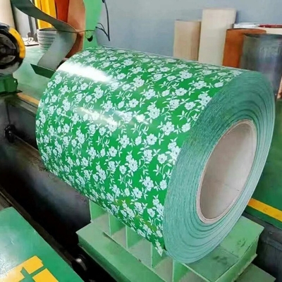 Lenguaje personalizado bobina de acero PPGI para acero galvanizado prepintado a color 0,13-2,0 mm espesor RAL 3000