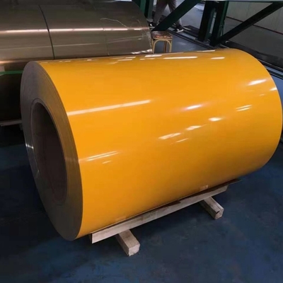 Lenguaje personalizado bobina de acero PPGI para acero galvanizado prepintado a color 0,13-2,0 mm espesor RAL 3000