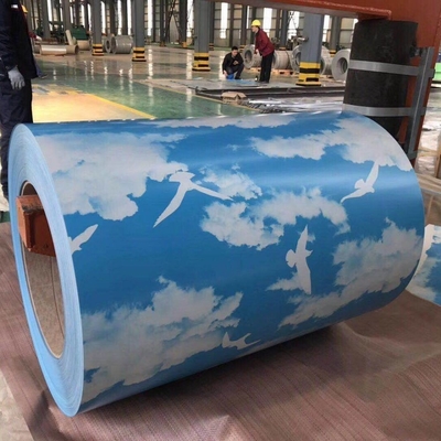 SGCC/DX51D bobina de acero recubierta de color RAL Color válido bobina de acero galvanizado prepintada bobina PPGI para la industria del embalaje