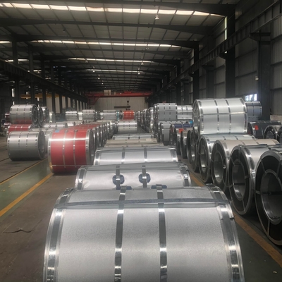 Servicio de procesamiento Corte ± 1% Tolerancia de acero Dx51d Dx52d Dx111d bobina GI laminada en frío bobina de acero galvanizado sumergida en caliente