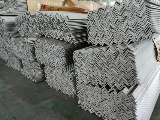 Barras de acero de ángulo laminadas en caliente 2205 2507 V en forma de ángulo de acero de 3.0 mm a 100 mm estándar AiSi ASTM DIN EN GB JIS bs