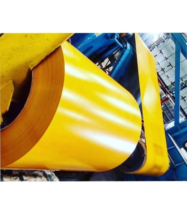 PVDF HDP Superficie PPGI Color recubierto Prepintado bobina de acero galvanizado 0,4 mm bobina PPGI para el beneficio