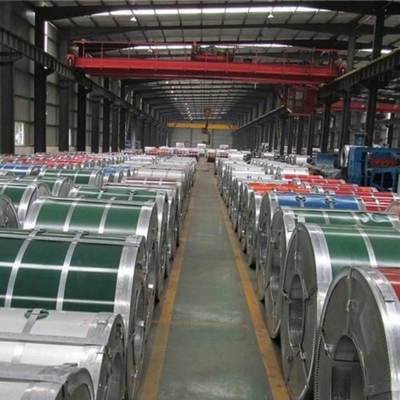 PVDF HDP Superficie PPGI Color recubierto Prepintado bobina de acero galvanizado 0,4 mm bobina PPGI para el beneficio