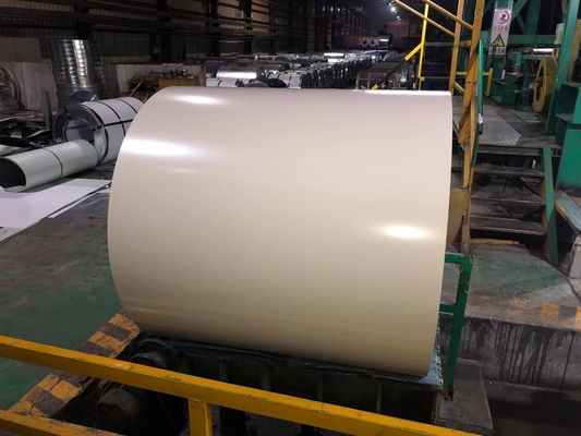 Certificado ISO9001 bobinas de PPGI pintadas de madera Z100 recubiertas bobina de acero corrugado de zinc PPGI RAL 3028 0.3*1000 especificación