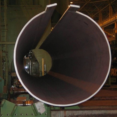 Tubo de acero al carbono sin costura Q235 laminado en caliente para la construcción de tuberías en buen estado