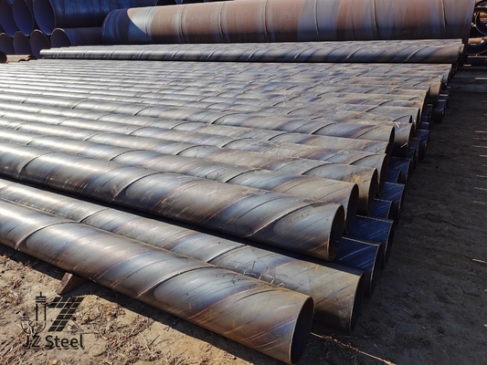 Tubo de acero al carbono sin costura Q235 laminado en caliente para la construcción de tuberías en buen estado
