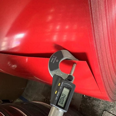 PE HDP SMP PVDF Revestimiento de color de superficie SGCC/DX51D bobina de acero galvanizado prepintada PPGI bobina de acero PPGL para revestimiento de color