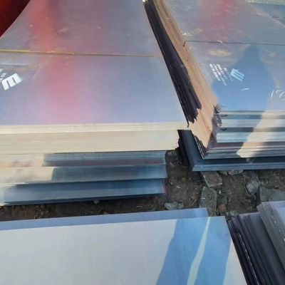 SA516 ASTM A36 Q235 Placa de desgaste de acero al carbono laminada en caliente con carburo de alto cromo revestido de recubrimiento resistente al desgaste