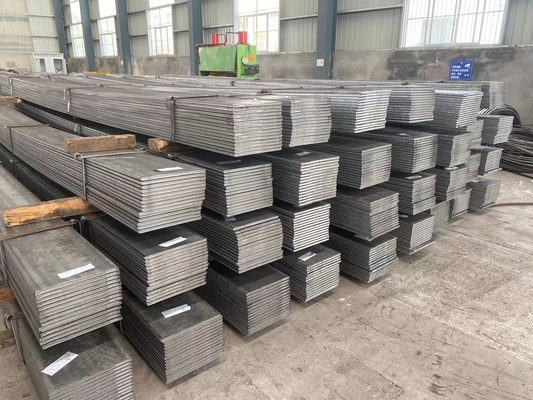 Tolerancia no de aleación ± 1% de barras planas de acero para el primer acero 20 45 S235 SS400 ASTM A36 Slices especiales laminadas en alta demanda