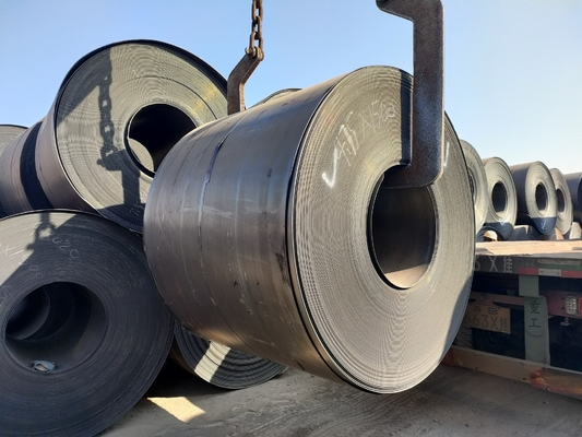 Ss400 Q235 Q345 Resistencia Sphc Carbon Steel Coil Tolerancia del metal del acero del hierro ± 1% Ancho 600-2000 mm según sea necesario