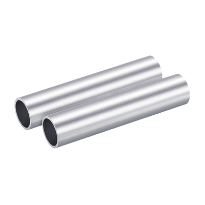 6060 T5 Tubos en relieve con grabado personalizado de aluminio directamente de medio duro