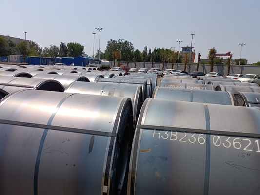 Q195 Q215 Q235 Q255 Q275 Q355 Ss400 Bobina laminada a caliente de acero al carbono con paso de piel y estándar BS EN GB AiSi ASTM DIN JIS