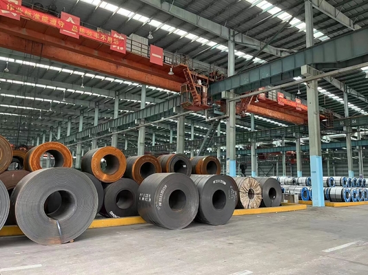No aleación Astm A36 A53 Q195 S235jr Q235 Q345 2mm 4mm 6mm 10mm Skin Pass Negro Rollo laminado en caliente Mild Ms Carbon Steel Coil