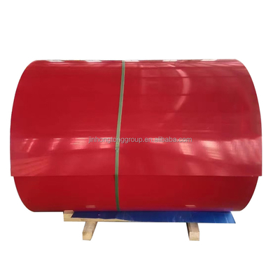 Calidad SGCC/CGCC bobina de acero recubierta de color para aplicaciones industriales Ancho 600-1250MM ID de bobina 508/610mm Fabricado