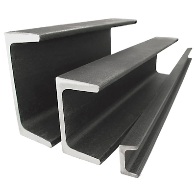 Q235/Q345/SS400/Q420/Q460/S235JR Acero galvanizado estructural a medida de canal C en forma de U canal de acero NO perforado 2024