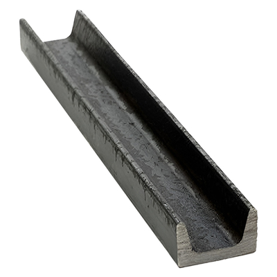 Canales de acero de hierro de carbono de tipo U sin aleación laminados en caliente para soporte estructural en materiales de construcción