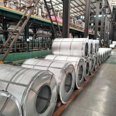 Largura personalizada Primero en caliente, sumergido en frío, laminado en frío, revestido con zinc, bobina de acero de aluminio-zinco Galvalume galvanizado ASTM AISI JIS GI