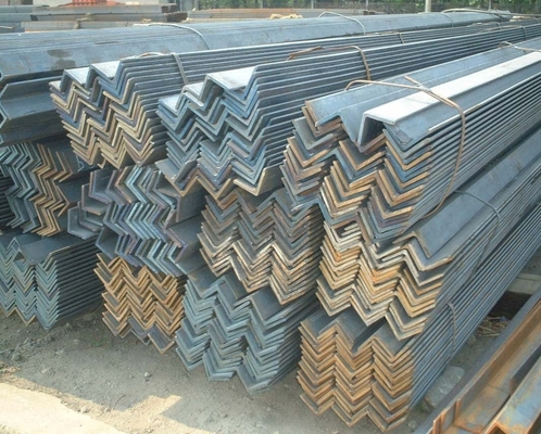 Estándar AiSi Q235 Q235B Q345 Barras angulares de acero con bordes desiguales equiláteros para la construcción de estructuras de edificios
