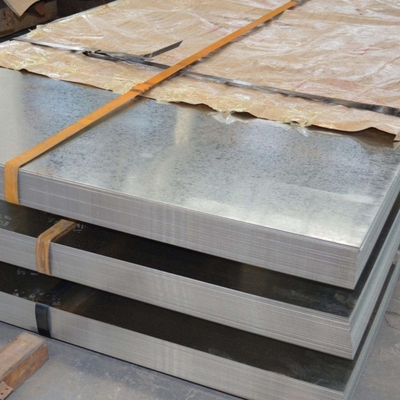 1220 * 2440 MM Placa de acero galvanizado 0.1-8 mm de espesor para materiales de construcción de edificios