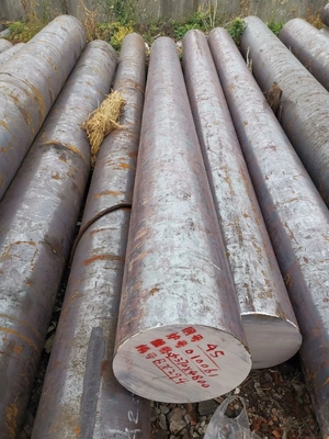 Materiales de construcción industriales Q235 Q255 Q345 Rodas de acero de barra redonda laminada en frío para tamaño y diámetro personalizados