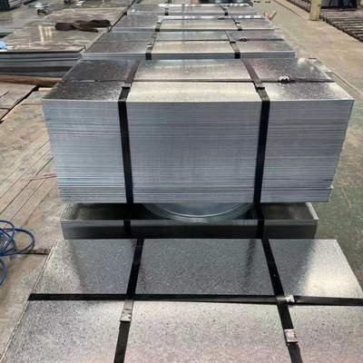 1220 * 2440 MM Placa de acero galvanizado 0.1-8 mm de espesor para materiales de construcción de edificios