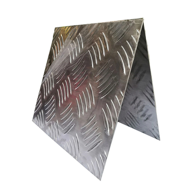 China Fabricante 1050 1060 3003 laminado en frío de aluminio de acero placa de verificación de piedra de aluminio en relieve de verificación de bobina
