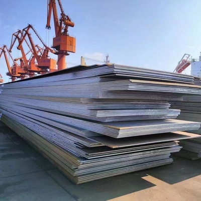 Precio bueno Q235 Q345 S355 Chapa de acero metal laminado en caliente placa de acero baja en carbono