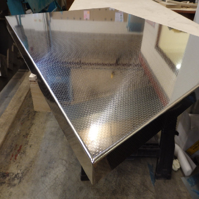 Alta calidad ASTM 201 304 304l 316 316l 5mm espesor de superficie brillante Hojas de acero inoxidable Placas de fábrica mayoristas