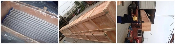 ASTM 301 302 304 305 304L 316 316L Tubo de acero inoxidable industrial laminado en caliente