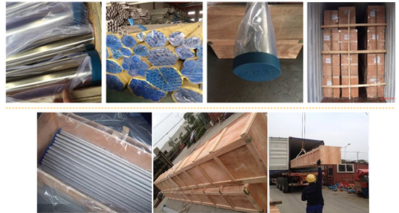 ASTM 301 302 304 305 304L 316 316L Tubo de acero inoxidable industrial laminado en caliente