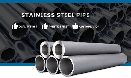 Fabricante Venta caliente ASTM JIS 201 202 304 Tubo de acero inoxidable Tubo plano redondo de acero en stock