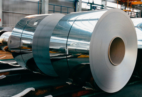 Fabricante 2b Ba No. 1 No. 4 Hl 8K laminado en frío 201 304 304L 316 316 316L 309S 310S 321 430 2205 904L bobina de acero inoxidable en rodillo