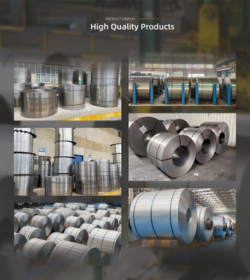 Venta al por mayor de bobinas de acero al carbono laminadas en caliente de grado 40 A36 Q195 S235jr Hrc