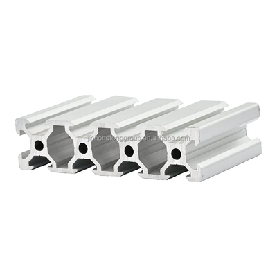 Producción directa de perfiles de aluminio de ranura en T de la serie 6000 (2020, 2040, 4040, 4080, 6060, 6063) Extrusiones más vendidas disponibles ahora