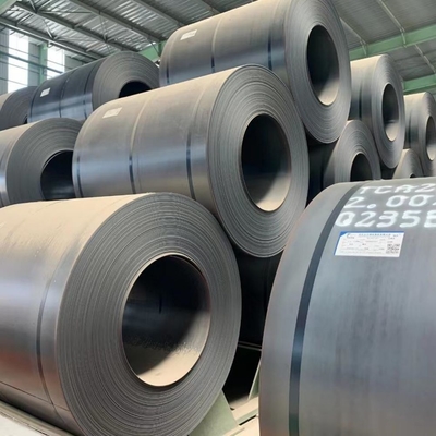 Astm A36 Grado 12mm 16mm Ms Bobina de hierro de carbono bobinas de acero laminadas en caliente S235jr Hr bobinas de acero para intercambiador de calor