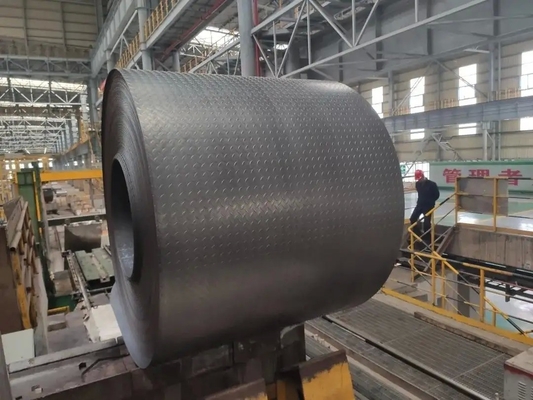 Rollo de acero cuadrado A36 laminado en caliente duradero, placa de acero suave ST52 y hoja cuadrada S235JR versátil y de alta calidad