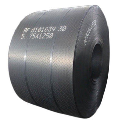 Rollo de acero cuadrado A36 laminado en caliente duradero, placa de acero suave ST52 y hoja cuadrada S235JR versátil y de alta calidad
