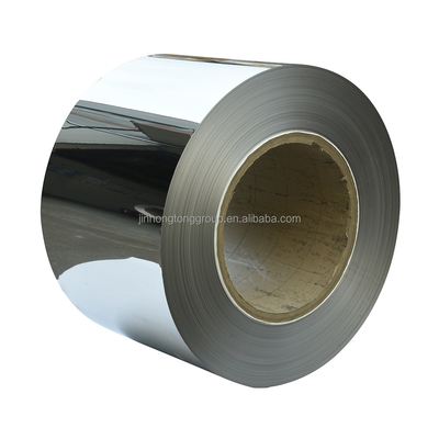 Espejo laminado en frío 2B bobina de acero inoxidable Din 1.4305 Ss 201 304 316 316L 409 bobina / rollo / tira de acero inoxidable