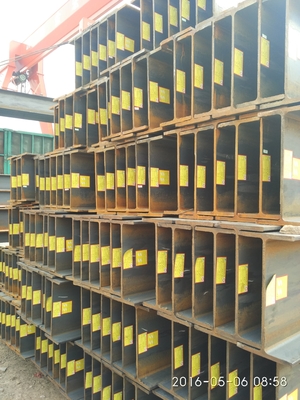 Q235/q355b laminado en caliente Astm A36 Acero al carbono H vigas JIS Material estructural estándar para la construcción Servicio de soldadura incluido
