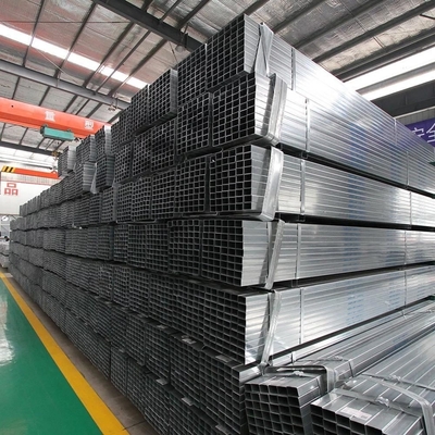 S235jr Ss400 A500 Tubos cuadrados de acero al carbono soldados y tubos cuadrados de acero de sección hueca cuadrados de acero negro