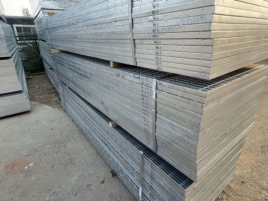 Fabricado en China Galvanizado en caliente 80 micrones Grilla de acero Peso Tipo I Barras de acero Grilla de acero Galvanizado en caliente