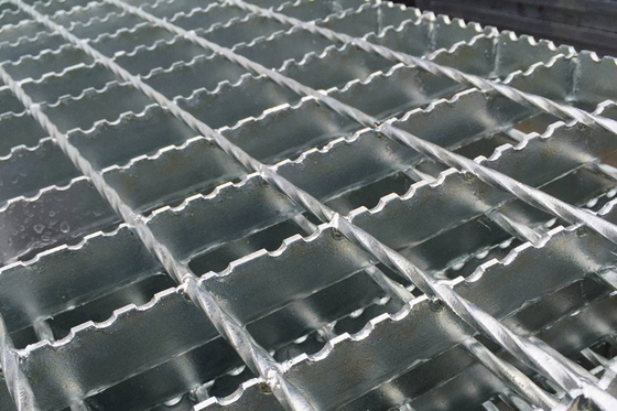 Venta directa de fábrica de rejillas de acero rectangulares de 25 mm I barras de acero galvanizadas en caliente